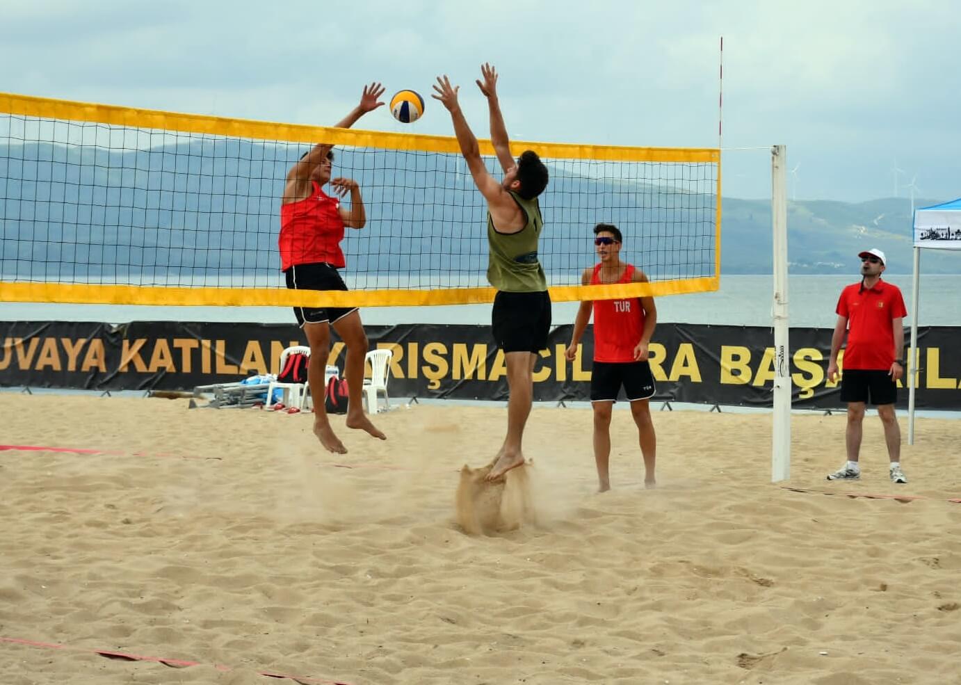 TVF Plaj Voleybolu Kulüpler U22 Türkiye Şampiyonası ve TVF Beach Tour Erdek Kiraz Beach Etabı Sona Erdi