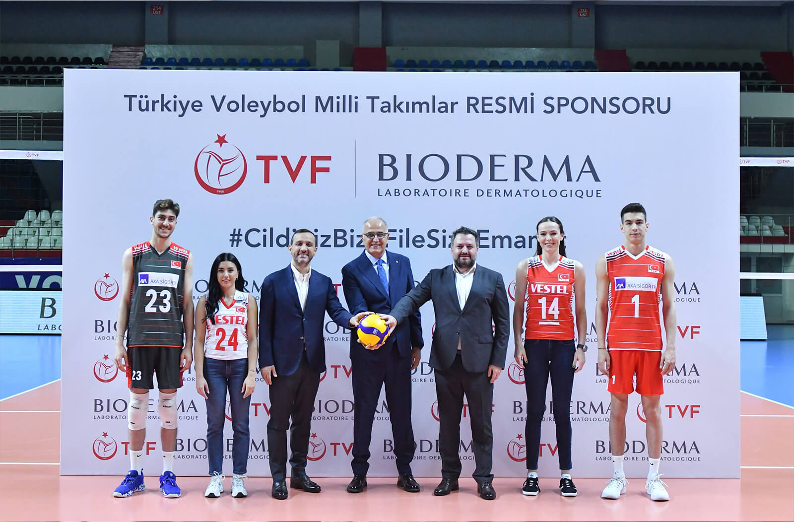 Bioderma, Türkiye Voleybol Federasyonu ile Sponsorluk Anlaşmasını 2 Yıl Uzattı