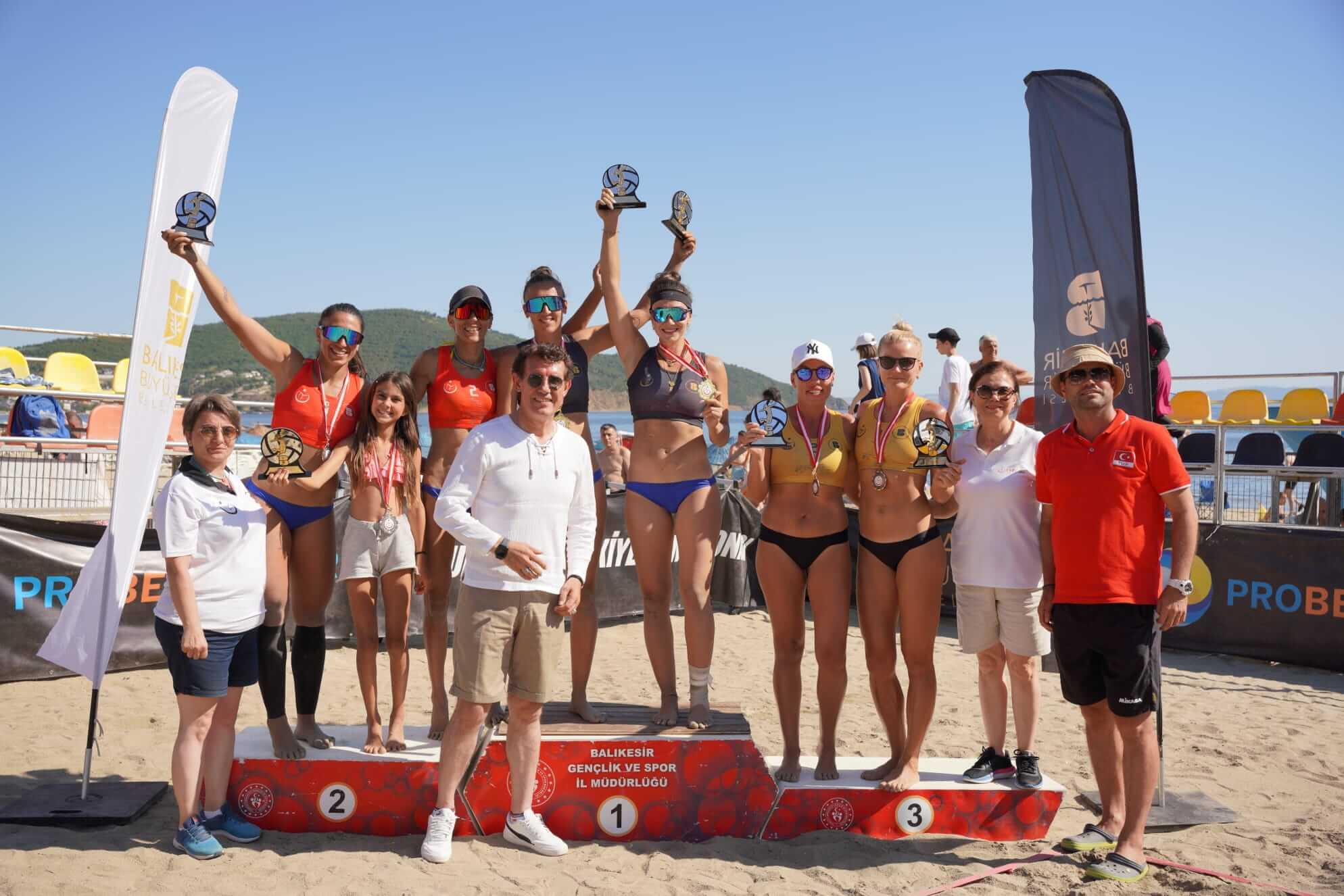 TVF Pro Beach Tour Balıkesir Ocaklar Etabı Sona Erdi: Şampiyonlar Belli Oldu