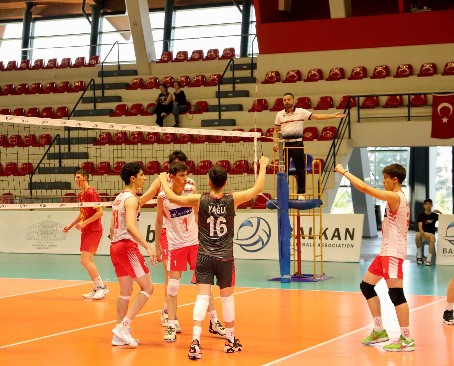 U17 Erkek Milli Takımı Balkan Şampiyonası’nda Yarı Finale Yükseldi