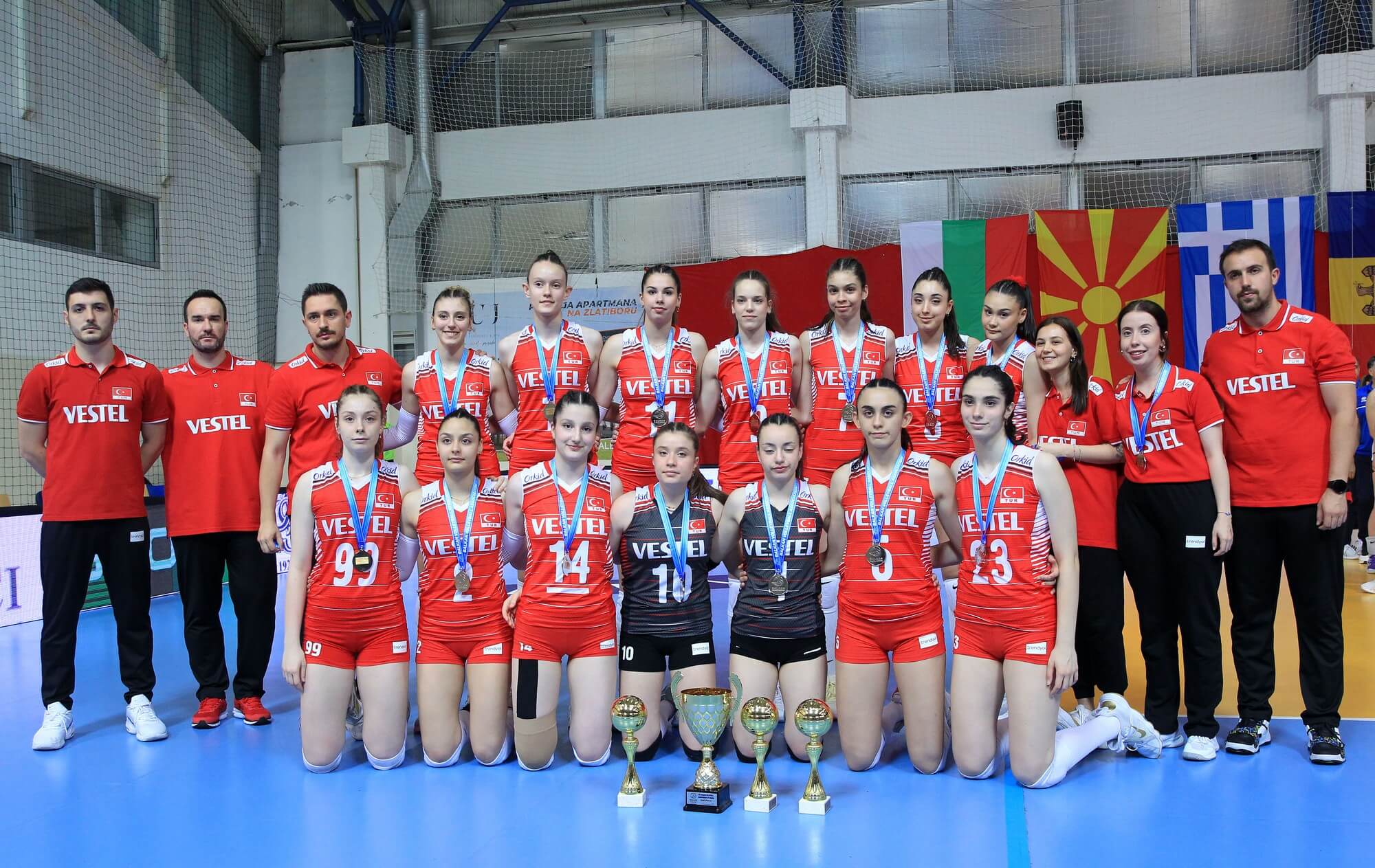 U17 Kız Milli Takımı, Balkan Şampiyonası’nda Yunanistan’a Mağlup Olarak Balkan İkincisi Oldu