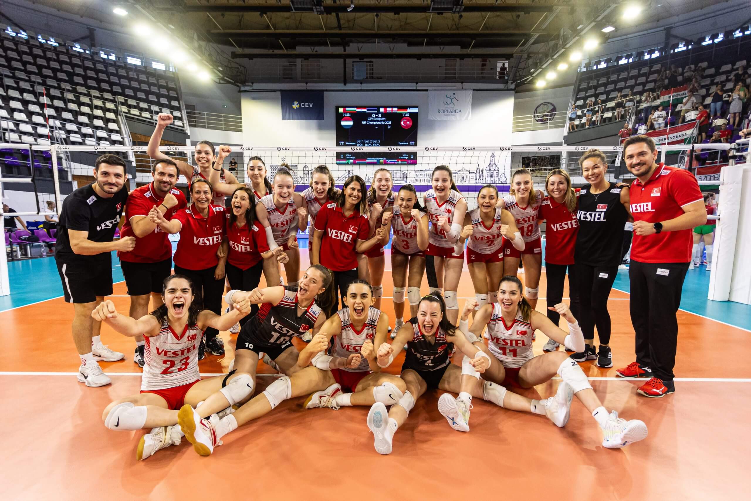 U17 Kız Milli Takımımız, Avrupa Şampiyonası’nda Yarı Finalde