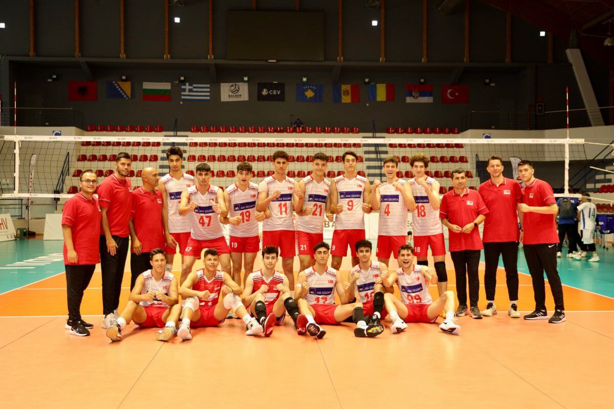 U19 Erkek Milli Takımımız Balkan Şampiyonası’nda Üçüncü Oldu