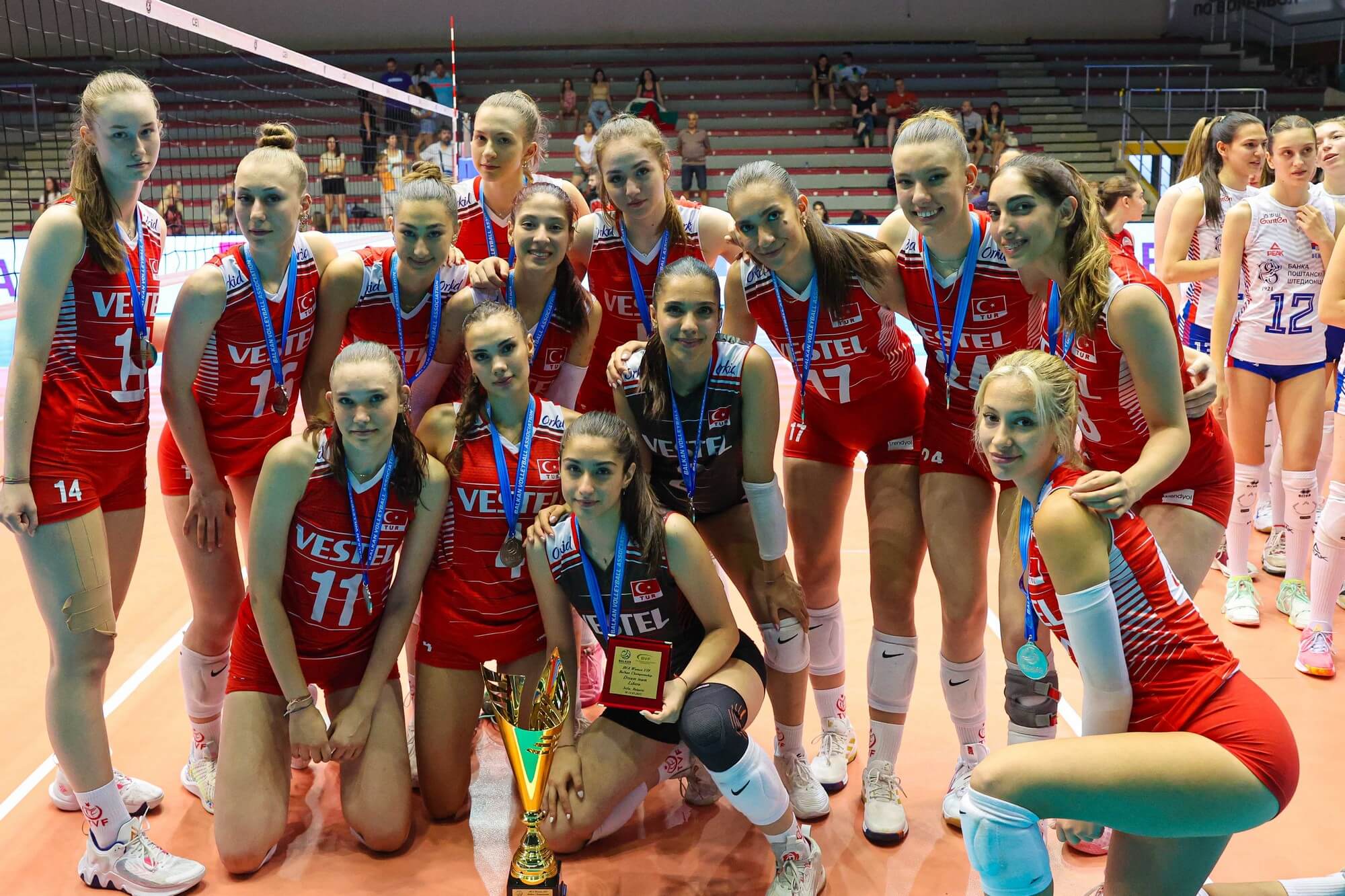 U19 Kız Milli Takımımız Balkan Şampiyonası’nda İkinci Oldu