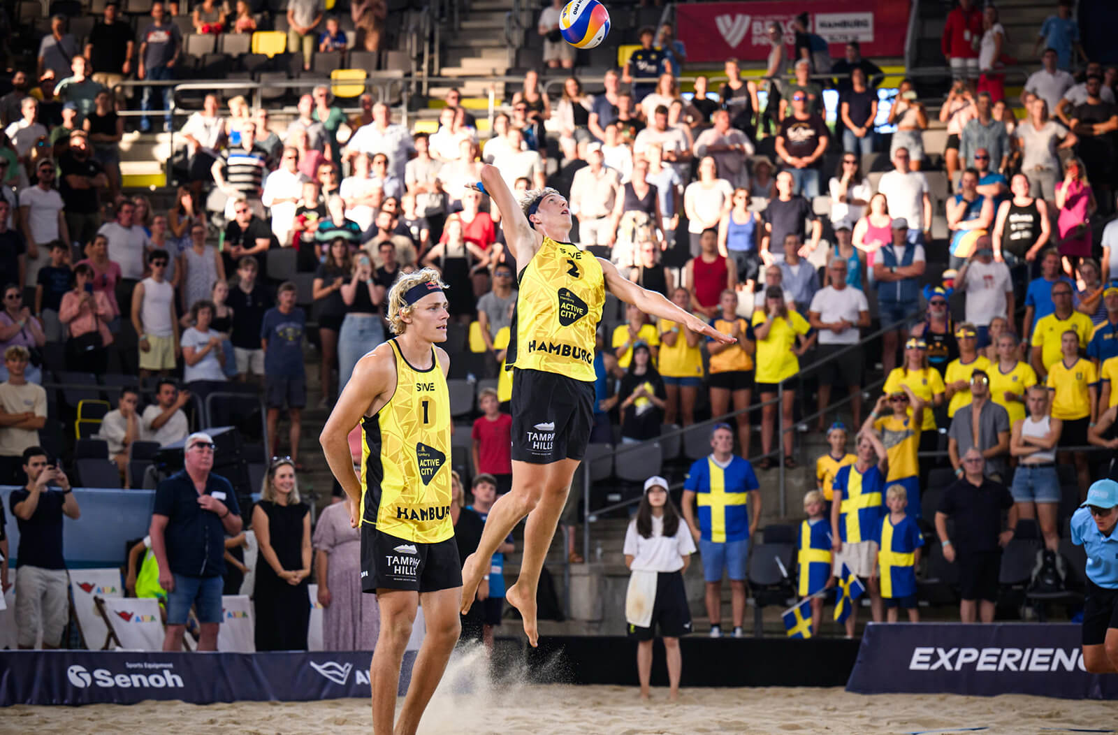 Åhman ve Hellvig, Beach Pro Tour Hamburg’da Parlak Dönüş