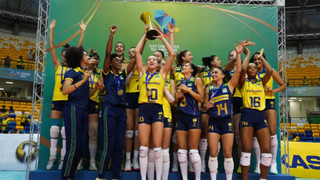 Brezilya 23. Güney Amerika Şampiyonası Zaferini Kutladı