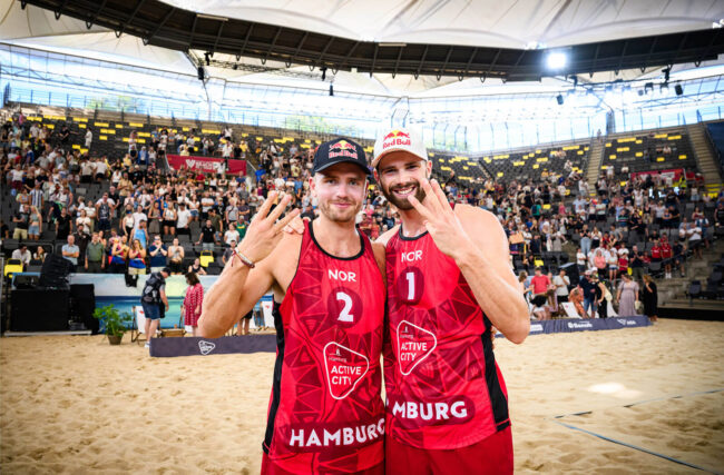 Åhman ve Hellvig, Beach Pro Tour Hamburg