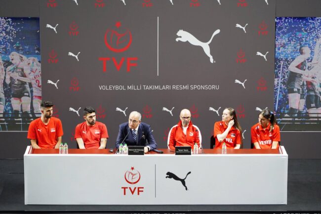 Puma ile Türkiye Milli Voleybol Takımları Arasında Tarihi Anlaşma