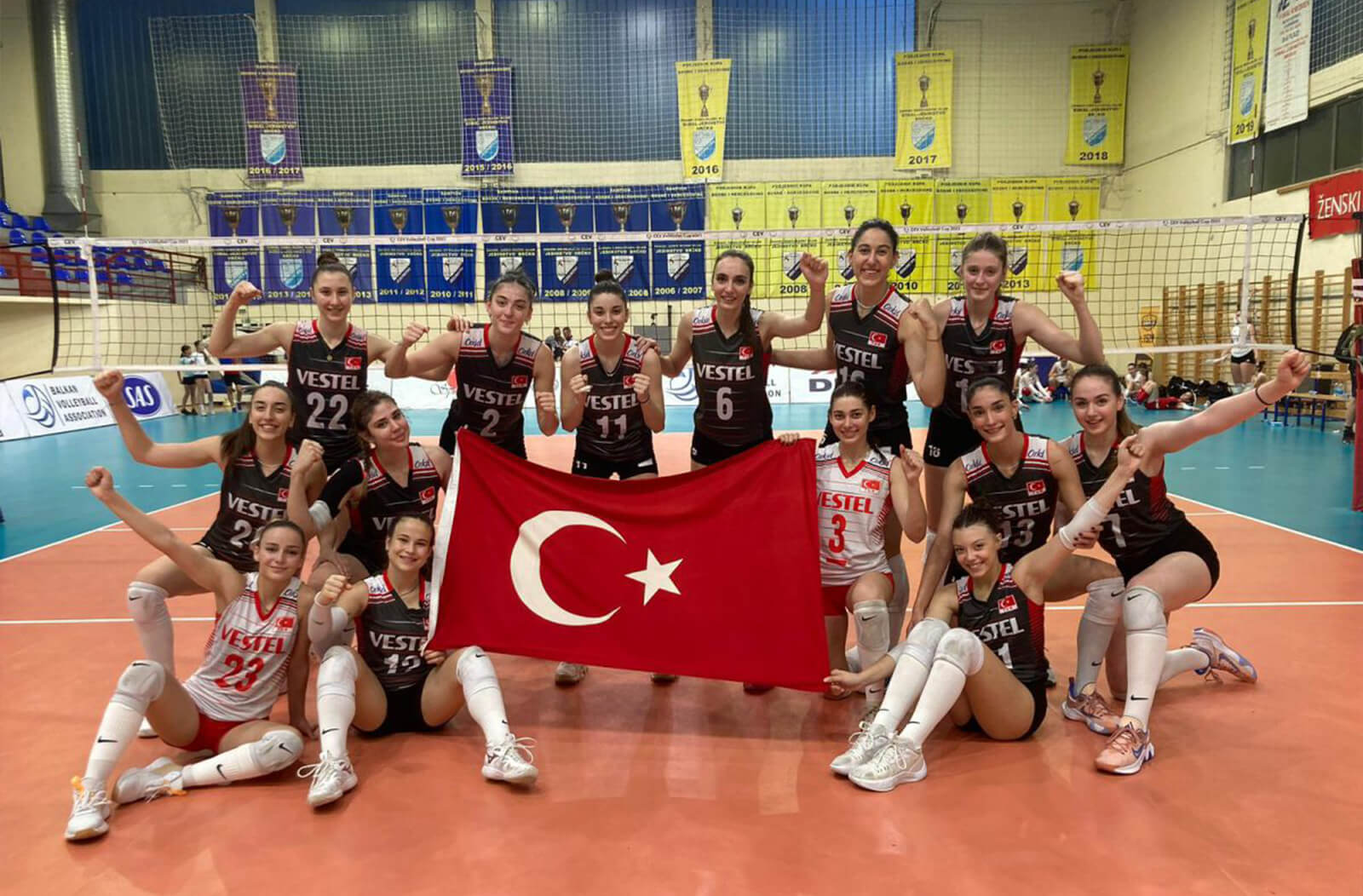 U21 Kadın Milli Takımımız Balkan Şampiyonası’nda Zirveye Oturdu