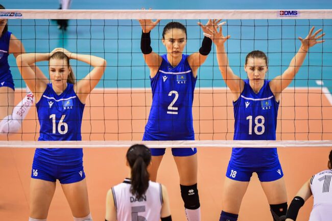 Kazakistan, 22. Asya Kadınlar Voleybol Şampiyonası'nda 5. Oldu