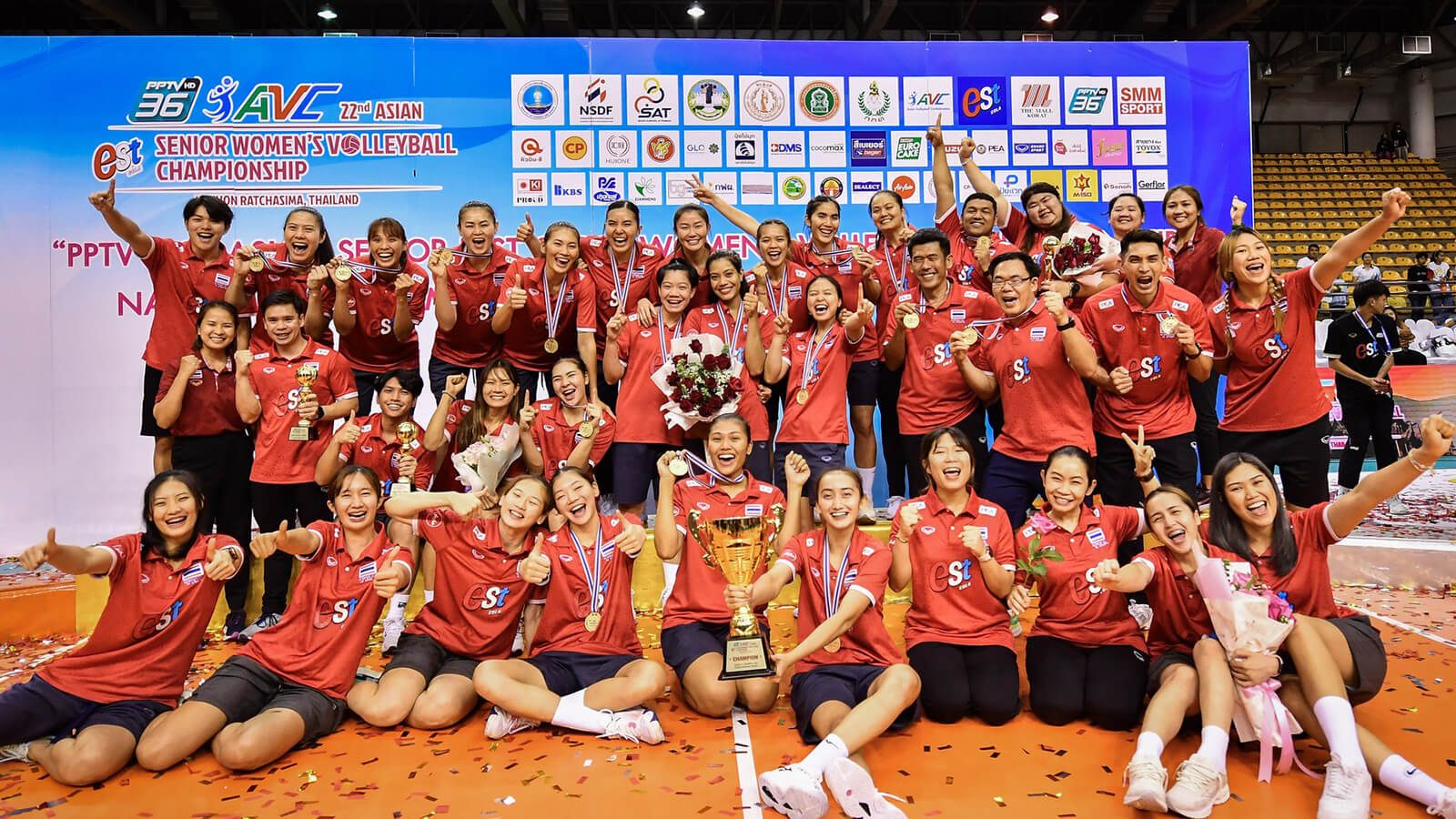 Tayland, On Yıl Sonra Asya Şampiyonası’nda Altın Madalya Sahibi