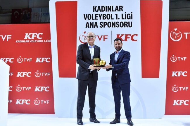 KFC Türkiye, Kadınlar Voleybol 1. Ligi'nin Ana Sponsoru Olarak İmza Attı