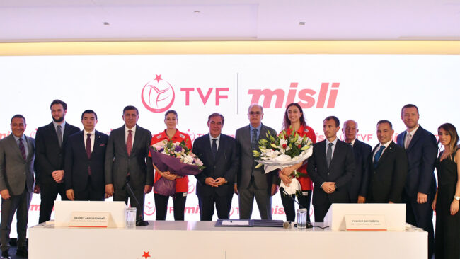 Misli, Sultanlar Ligi ve A Milli Kadın Voleybol Takımı'nın Resmi Sponsoru Oldu