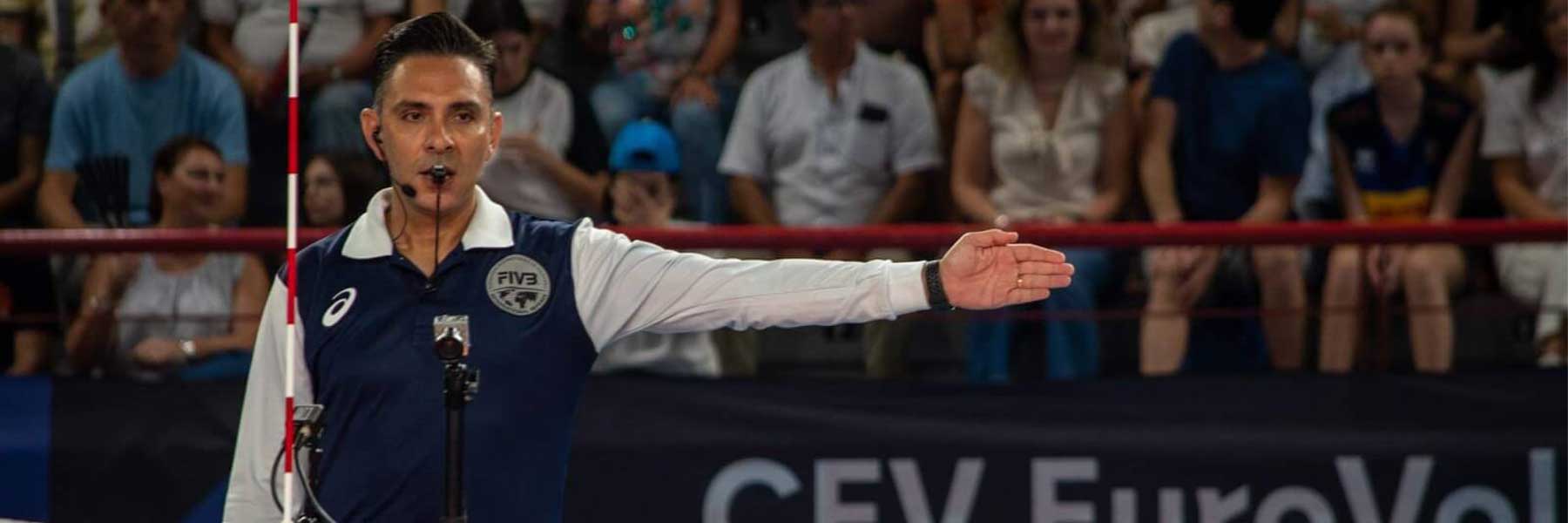 Ozan Çağı Sarıkaya, 2023 CEV Erkekler Avrupa Voleybol Şampiyonası Finalinde Başhakem Olacak