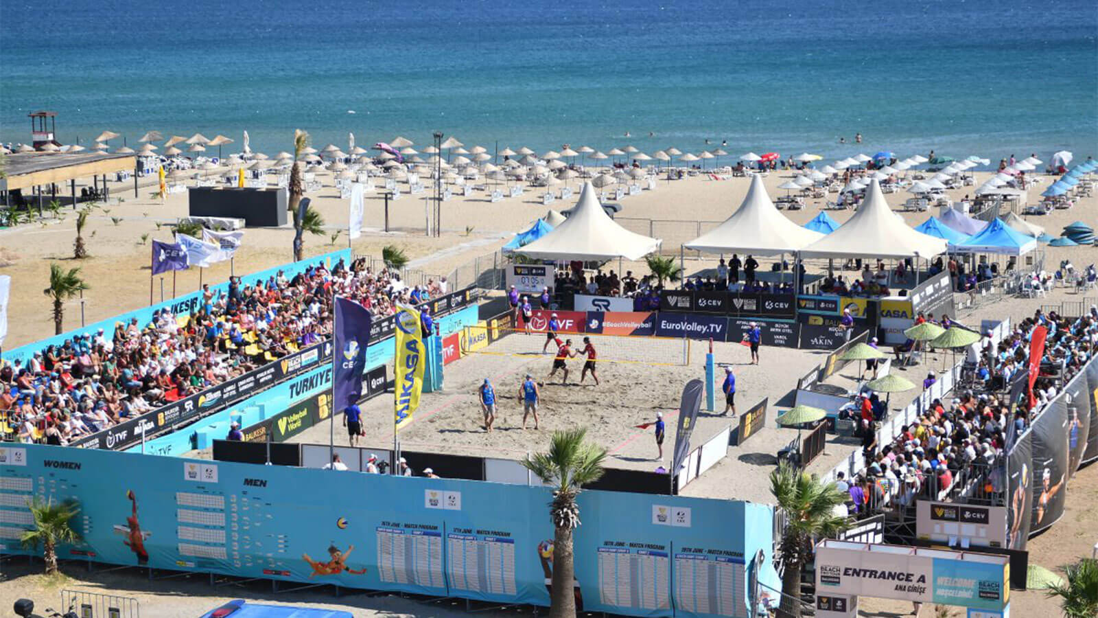 CEV Plaj Voleybolu Avrupa Kupası Heyecanı Balıkesir’de Başlıyor