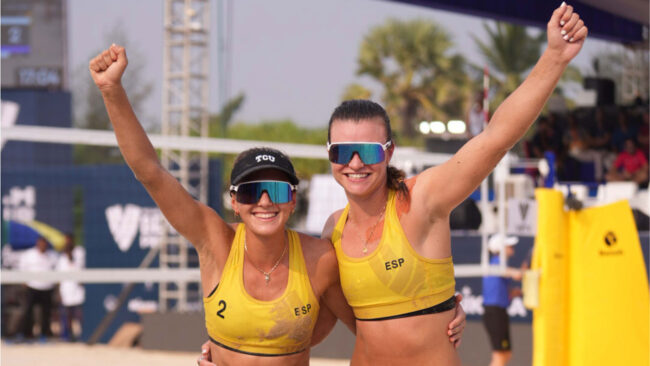 Daniela Alvarez ve Tania Moreno, İlk Challenge Madalya Sevinci Daniela Alvarez ve Tania Moreno, İlk Challenge Madalya Sevinci
