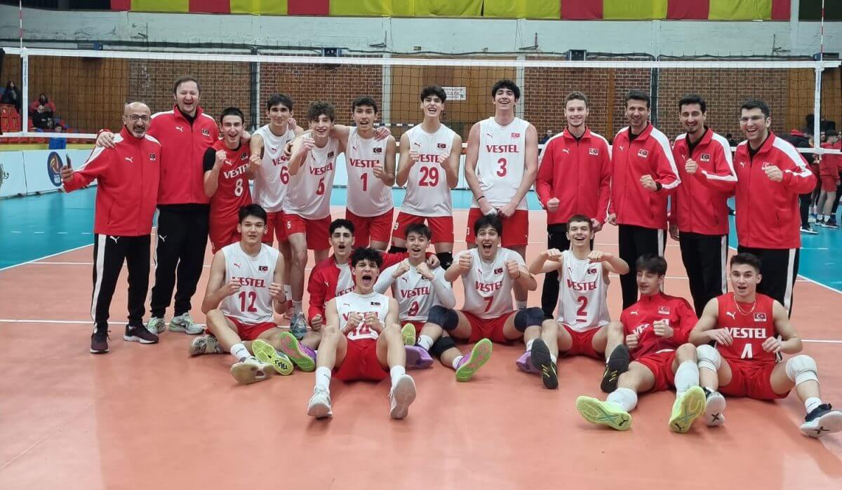 U18 Erkek Milli Takımımız, Kuzey Makedonya’ya Karşı Üstün Performansla 3-0 Kazandı