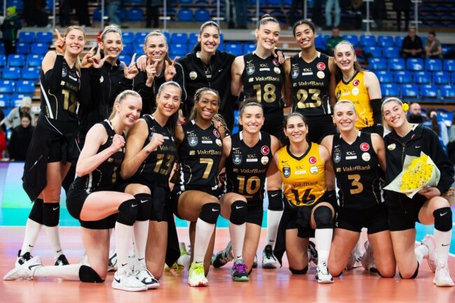 VakıfBank, Rysice Rzeszow’u 3-0 Mağlup Etti