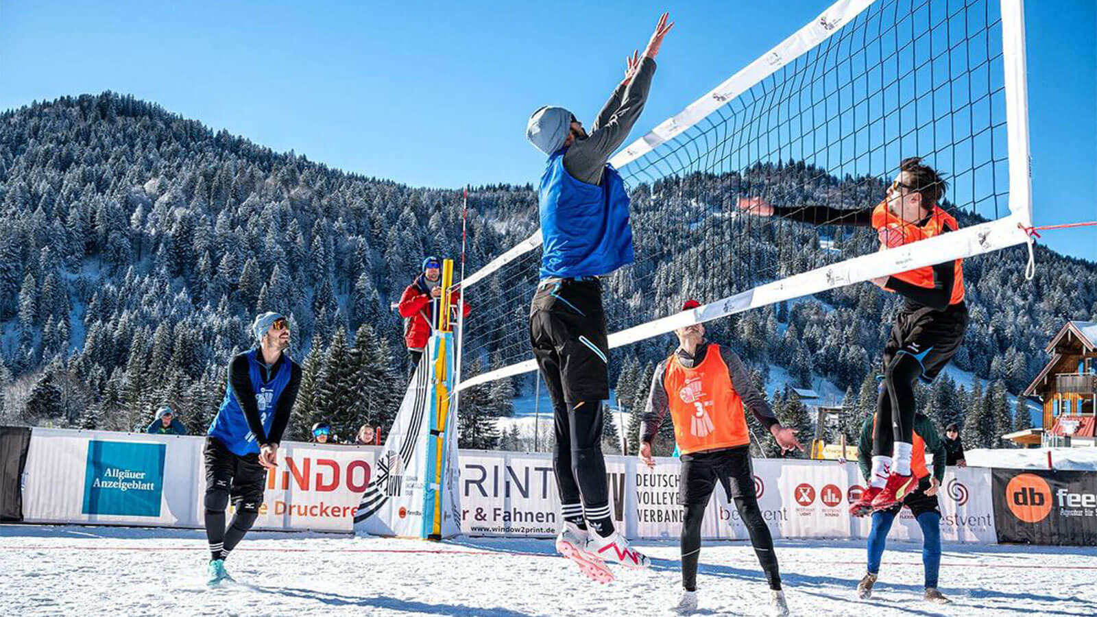 Almanya Kar Voleybolu Turu’nun İlk Durağı Balderschwang’da Gerçekleşti