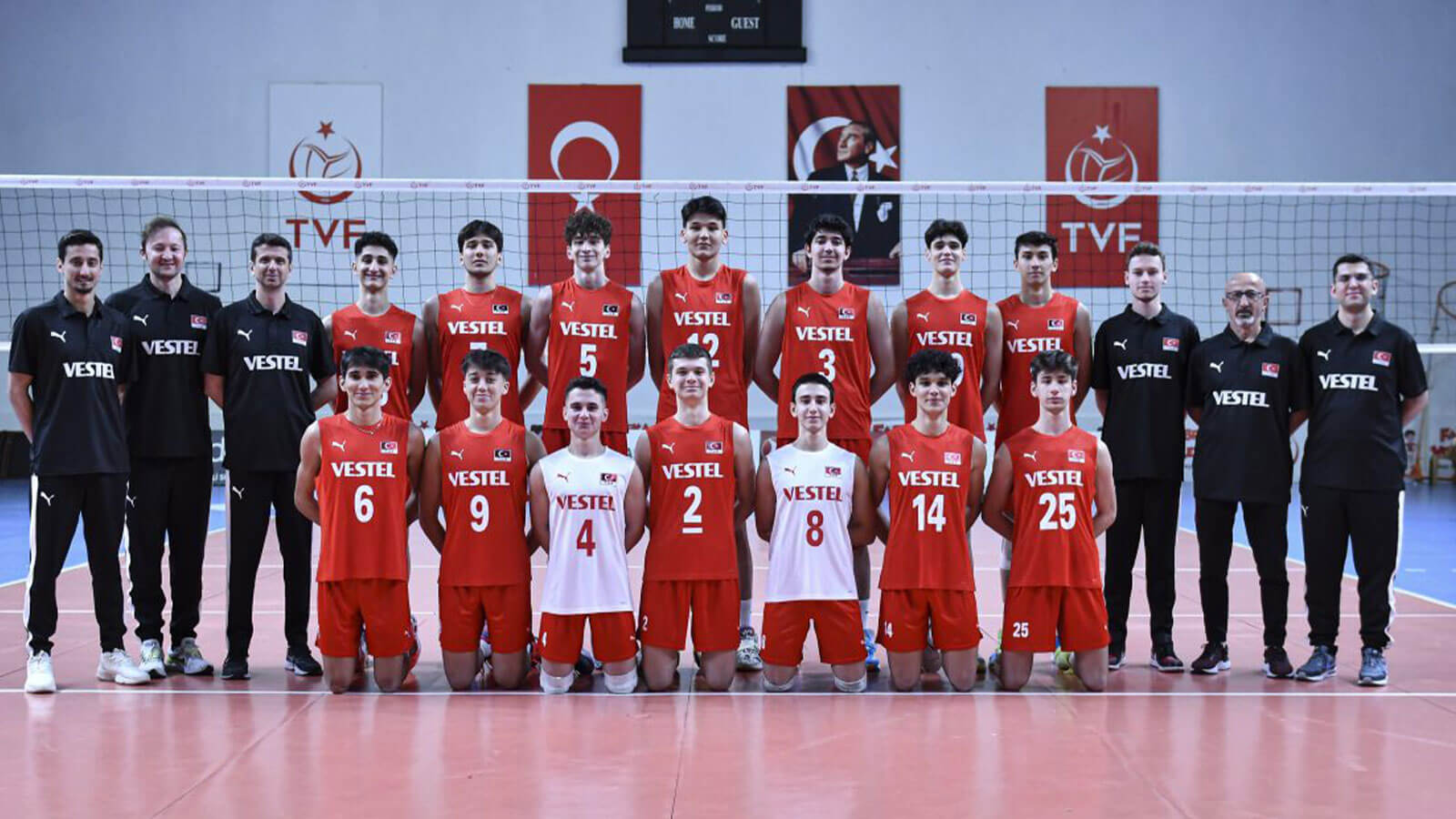 U18 Erkek Milli Takımımız, 2024 CEV U18 Avrupa Şampiyonası Elemelerine Hazır
