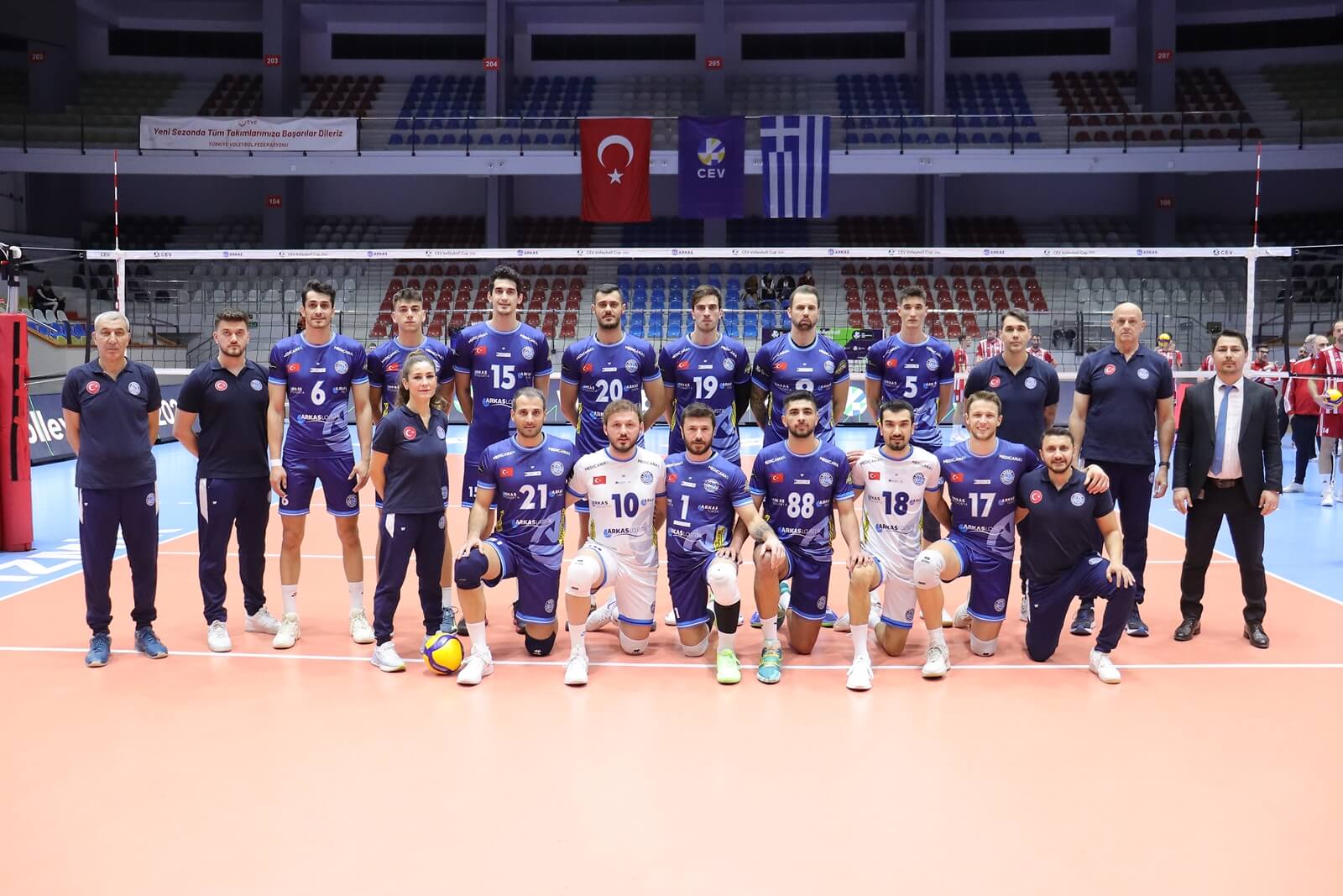 Arkas Spor, CEV Kupası’nda Yarı Finale Yükseldi