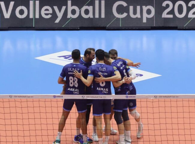 Arkas Spor, CEV Kupası’nda Yarı Finale Yükseldi