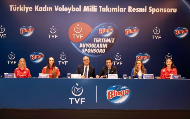 Bingo, Türkiye Voleybol Federasyonu ile Resmi Sponsorluk Anlaşması İmzaladı
