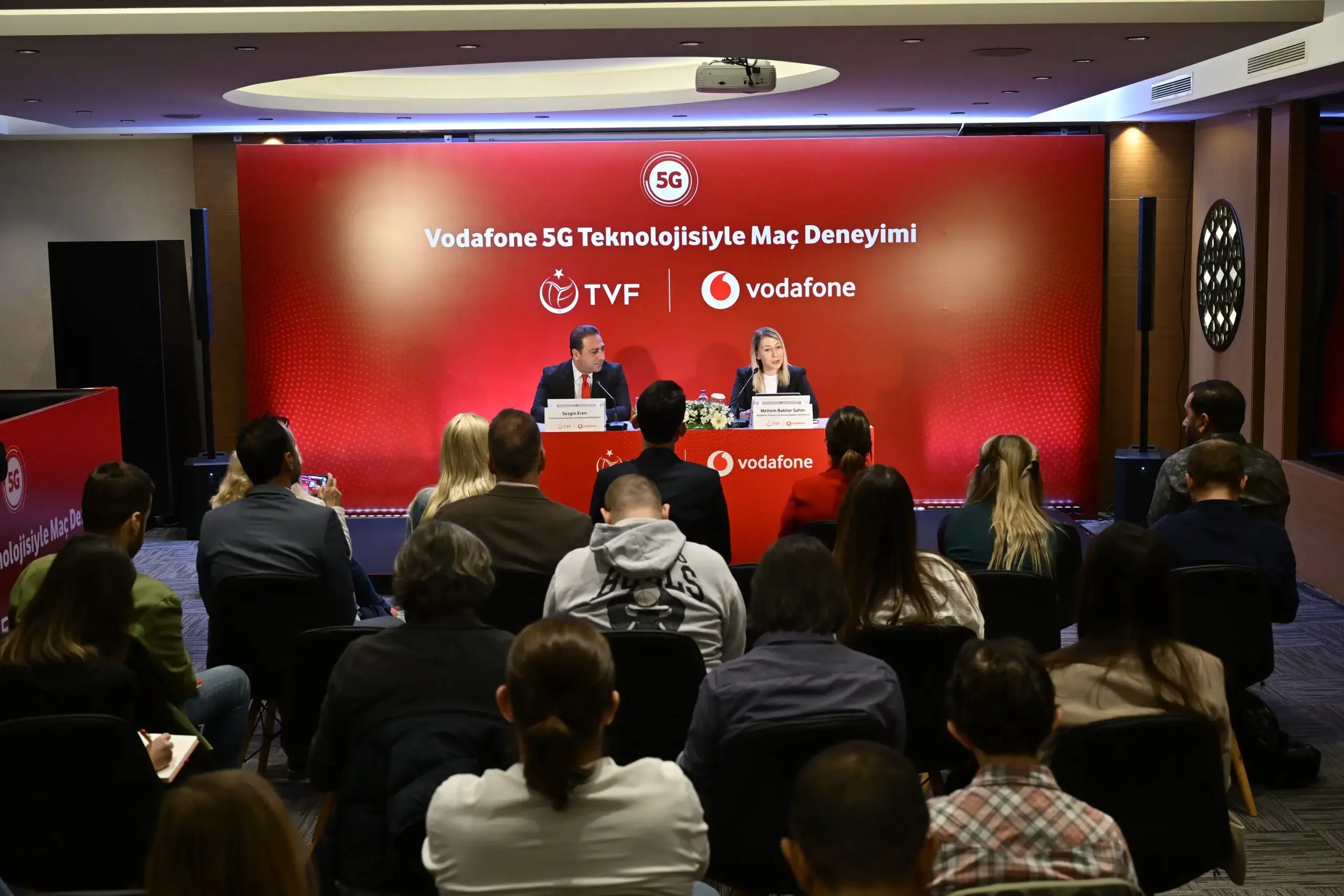 Vodafone 5G Destekli Şahin Gözü Teknolojisi Sultanlar Ligi'nde!