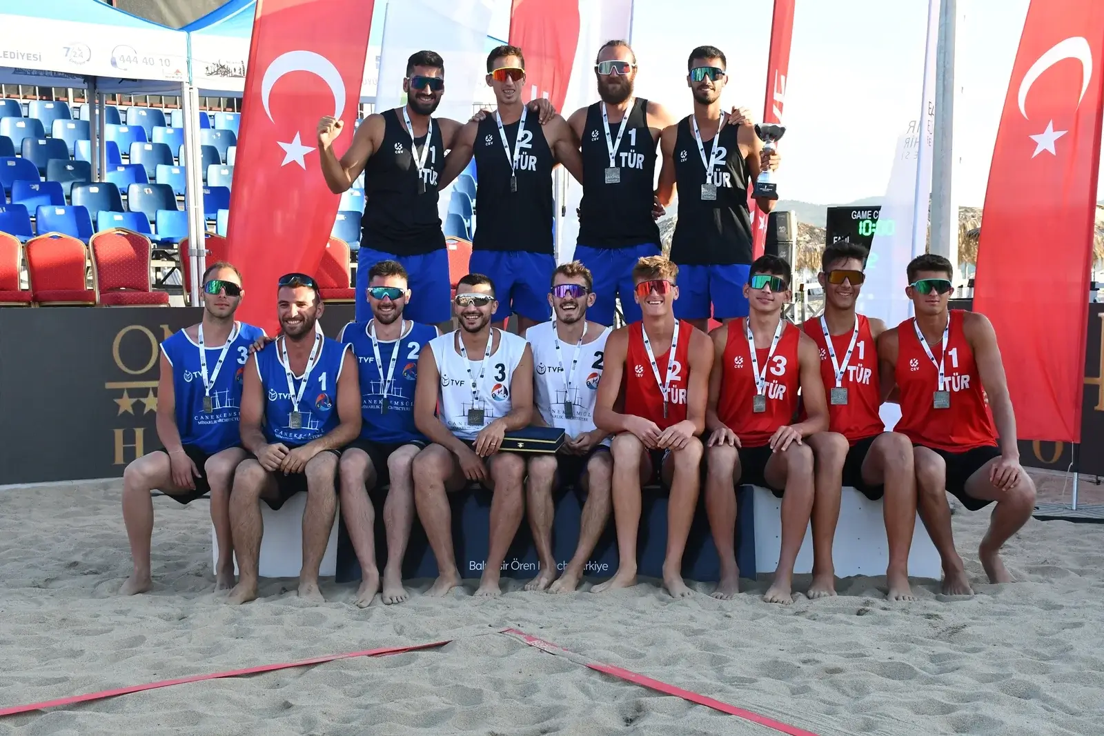 TVF Pro Açık ve U18 Kulüpler Türkiye Şampiyonası Sonuçlandı!