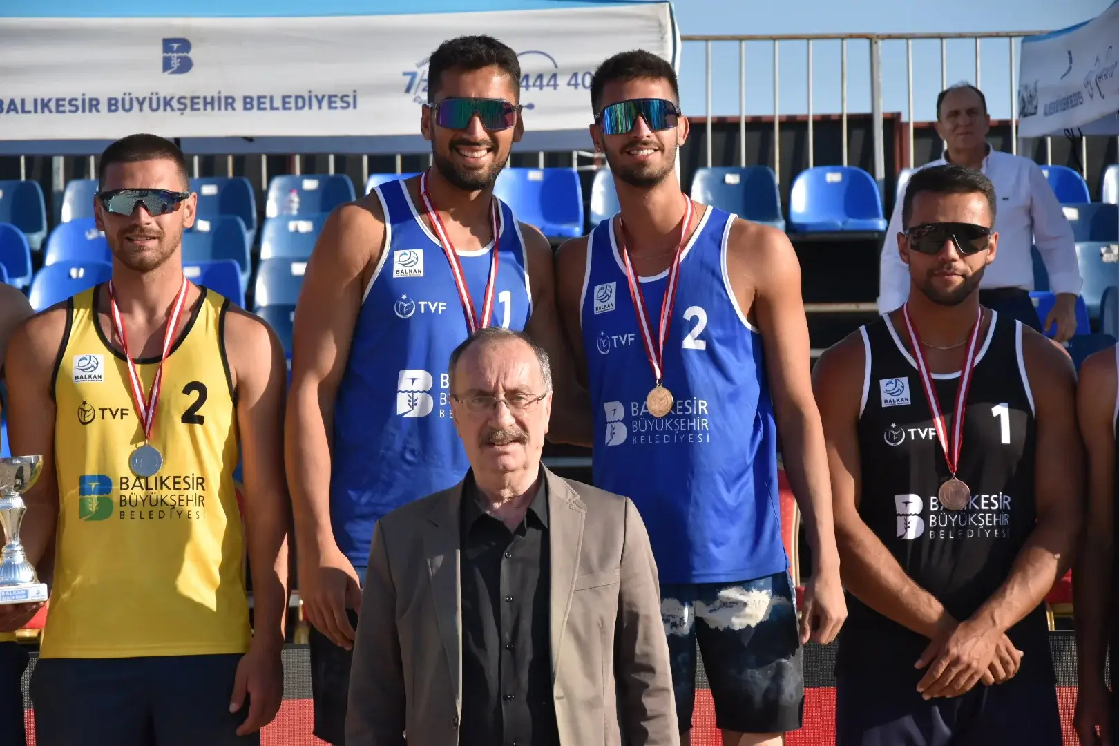 Yusuf Özdemir ve Batuhan Kuru Balkan Şampiyonu