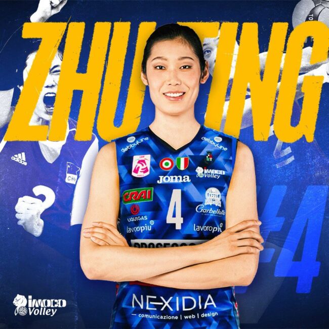 Çinli Süperstar Zhu Ting, Imoco Volley’de!