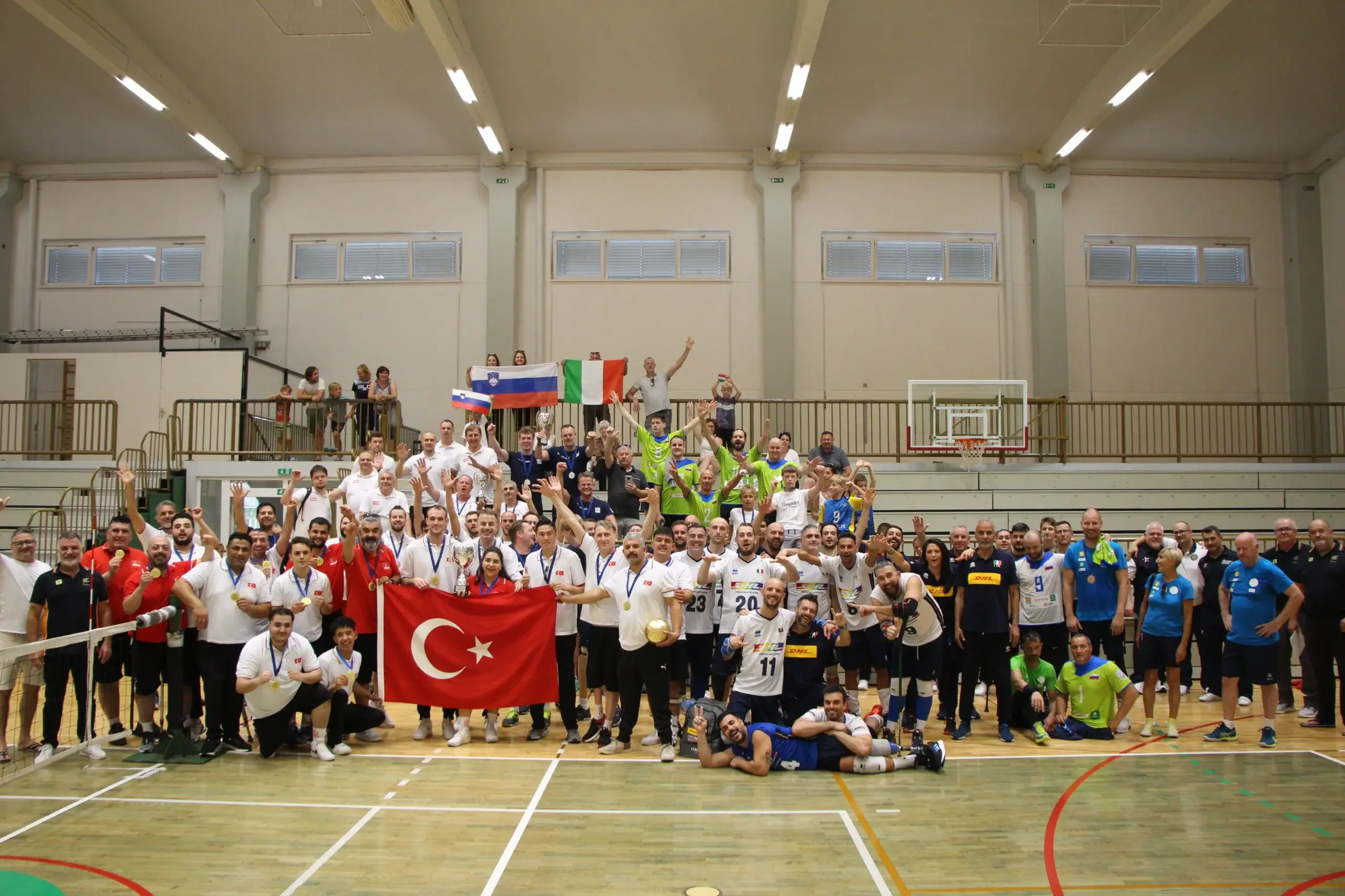 Oturarak Voleybol Milli Takımımız Gümüş Milletler Ligi Şampiyonu