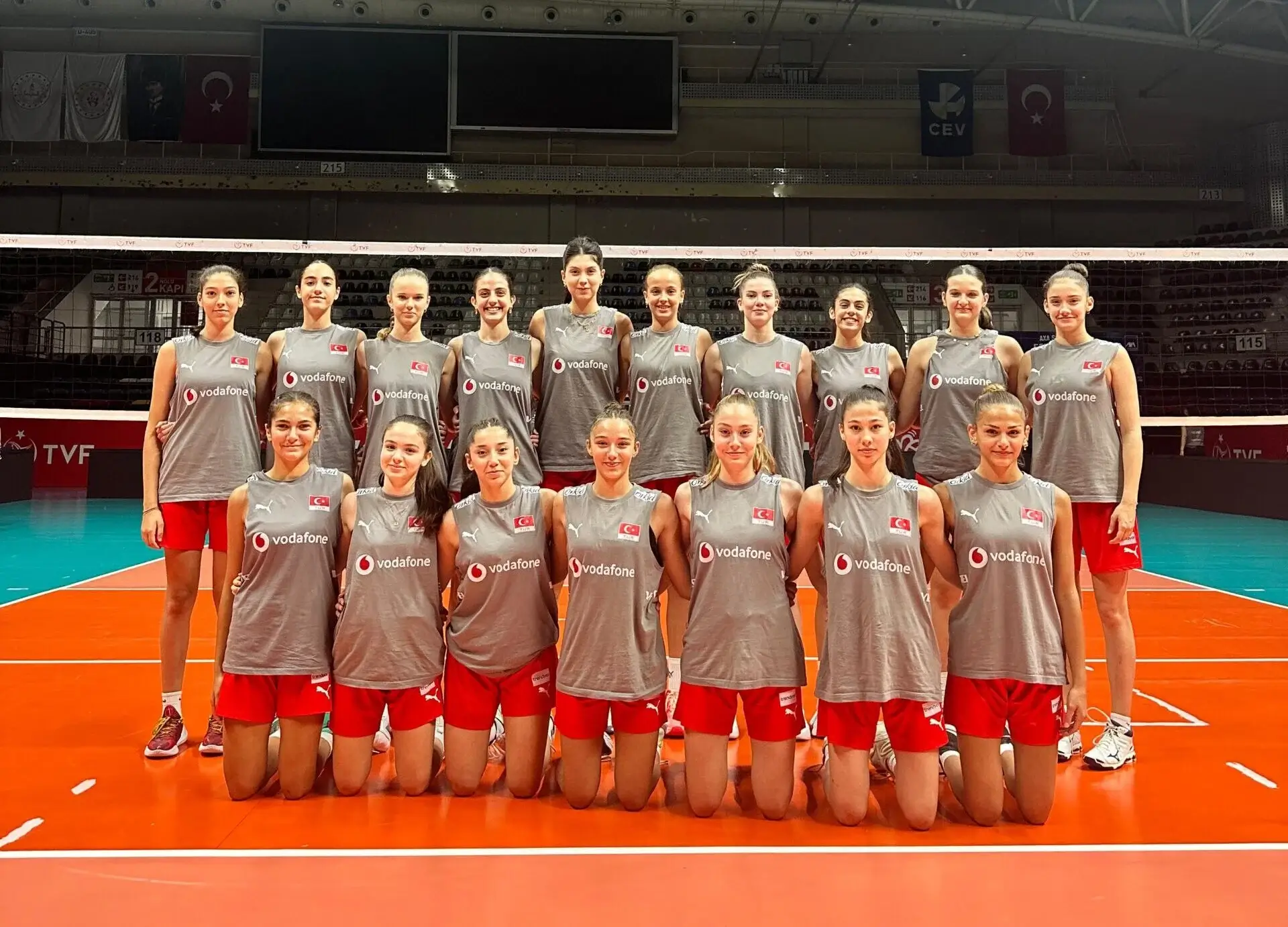 U16 Kadın Milli Takımımız Balkan Şampiyonası İçin Kampa Girdi