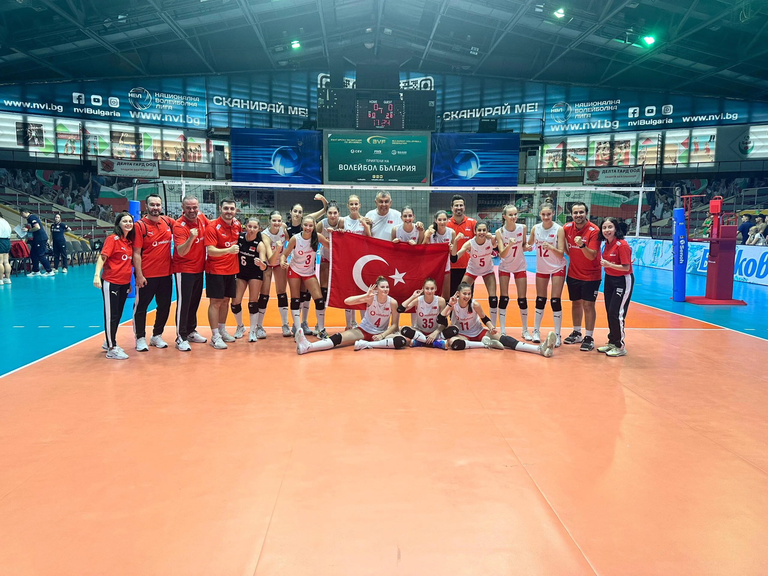 U16 Millilerimiz Sırbistan’ı Geçerek Yoluna Devam Ediyor!