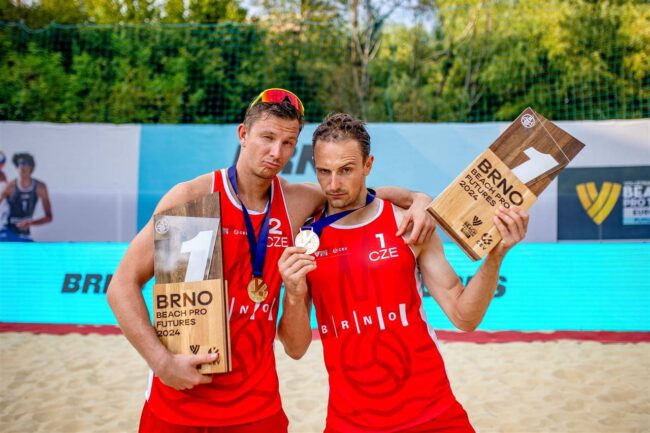 Hermannova & Stochlova, FIVB Desteğiyle Brno’da Bronz Madalya Kazandı