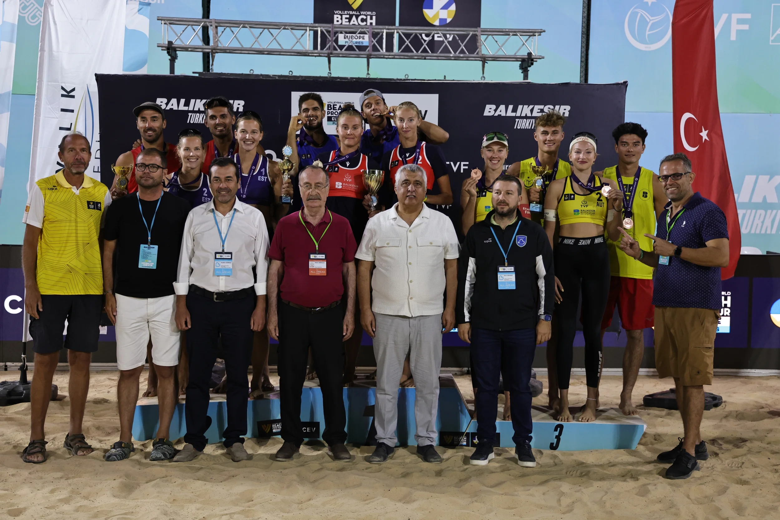 2024 VW Beach Pro Tour Futures Balıkesir Etabı'nda Şampiyonlar Belli Oldu