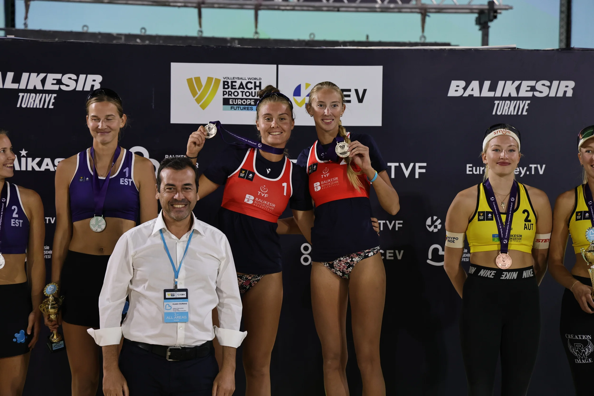 2024 VW Beach Pro Tour Futures Balıkesir Etabı'nda Şampiyonlar Belli Oldu