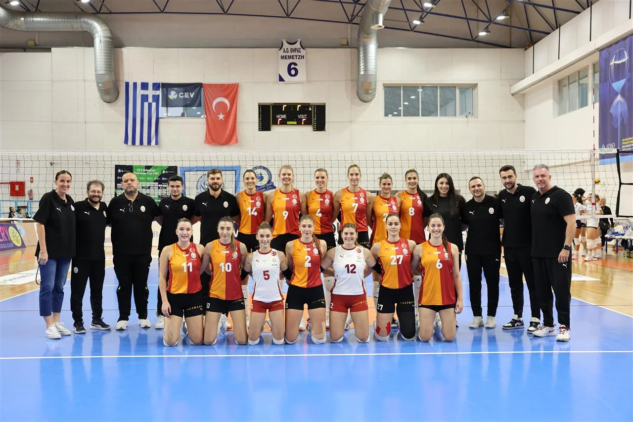 Galatasaray Daikin, CEV Challenge Kupası’nda 16’lı Finallerde!