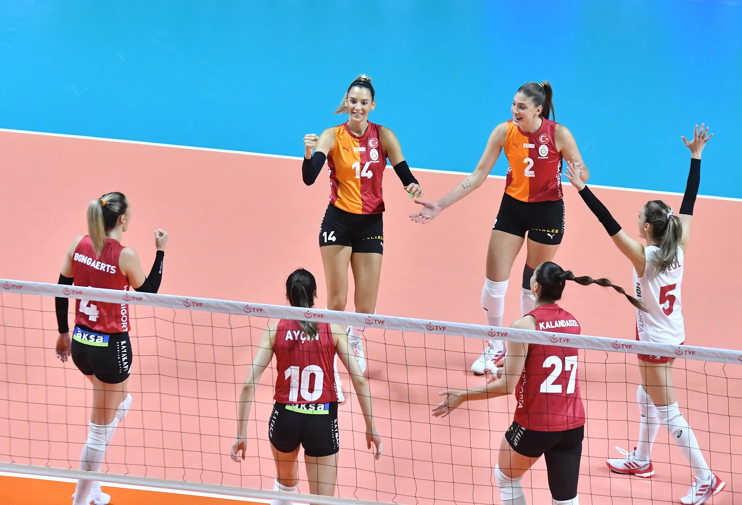 Galatasaray Daikin, CEV Challenge Kupası'nda Güçlü Bir Başlangıç Yaptı