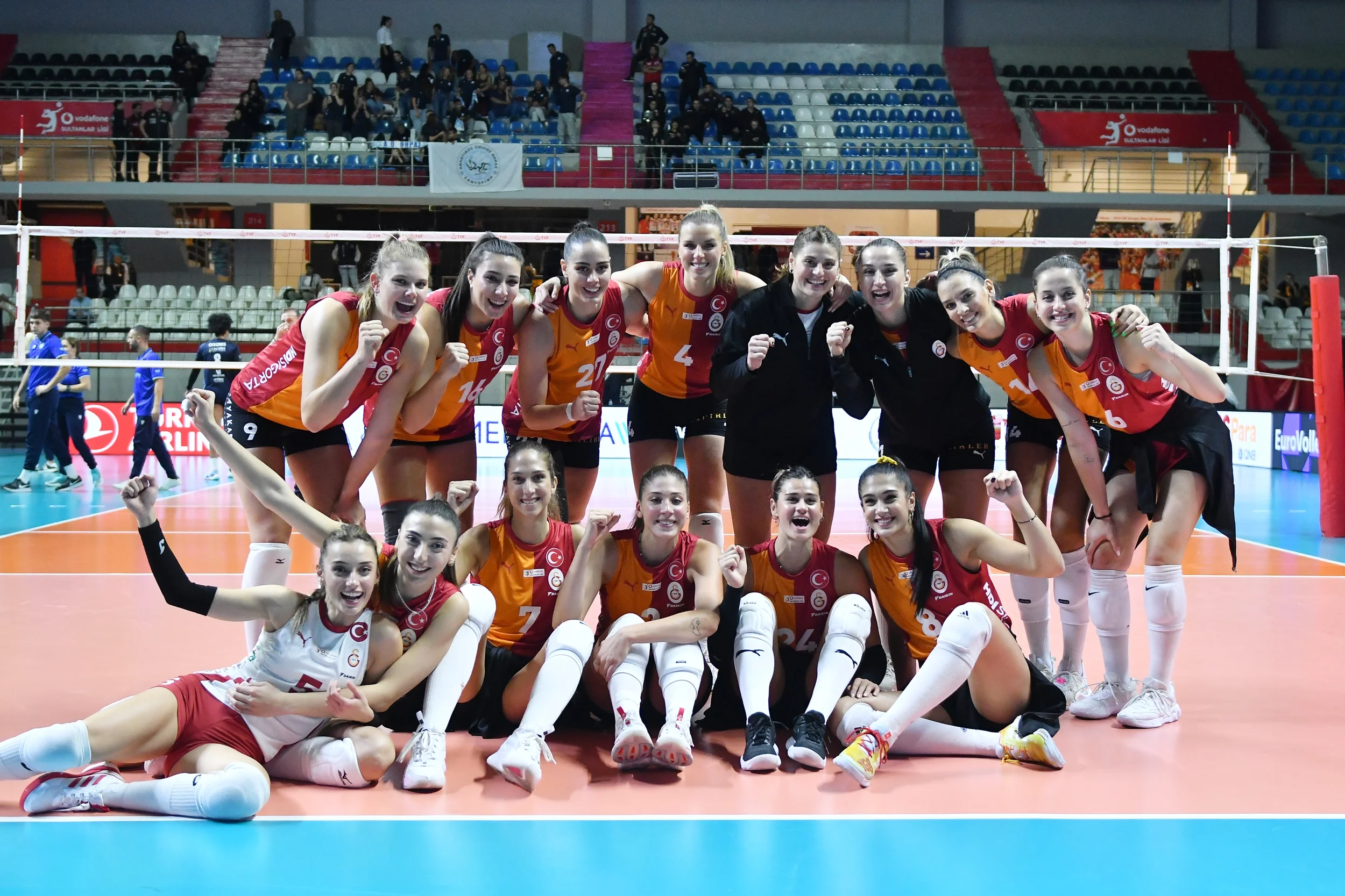 Galatasaray Daikin, CEV Challenge Kupası’nda Güçlü Bir Başlangıç Yaptı!