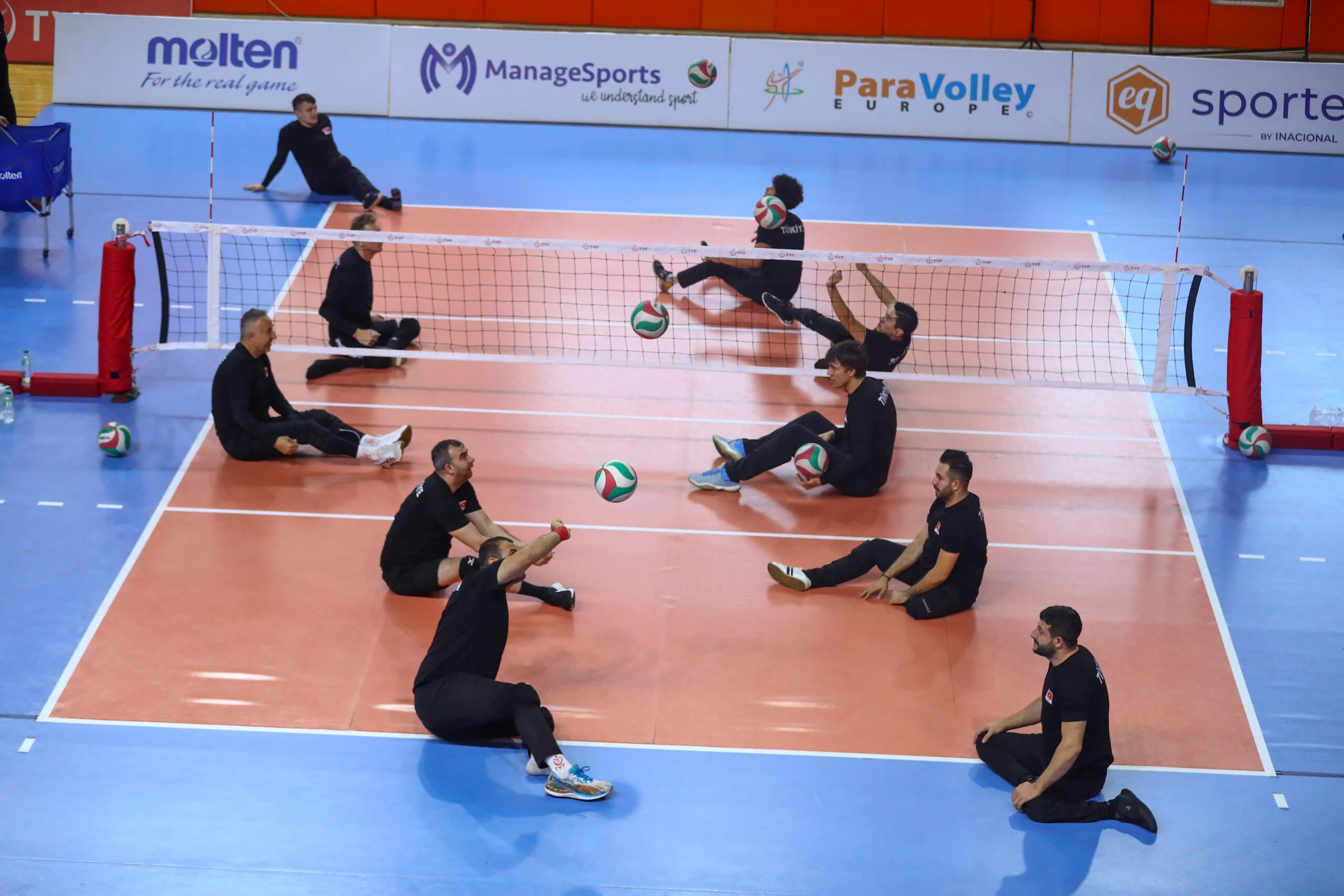 Oturarak Voleybol Milli Takımı Avrupa Şampiyonası'nda Madalya Peşinde