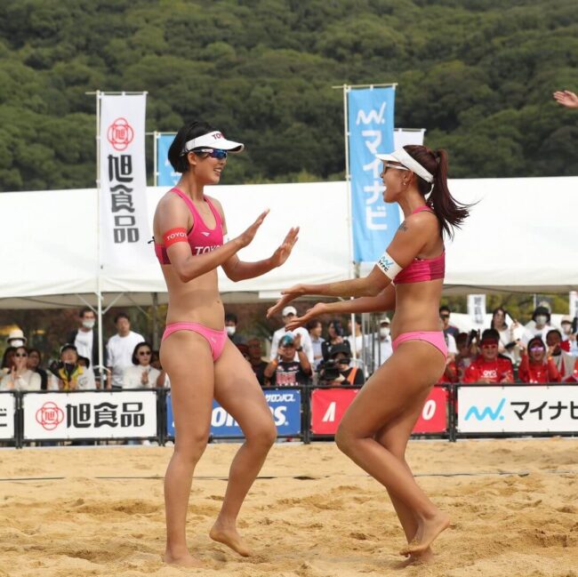 2024 Japonya Plaj Voleybol Turu Matsuyama Şampiyonları: Hashimoto & Murakami ve Kurokawa & Adachi