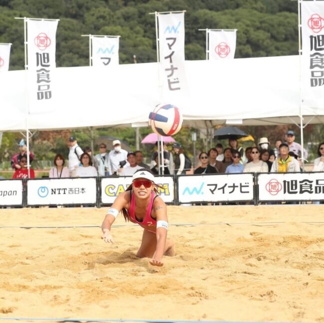 2024 Japonya Plaj Voleybol Turu Matsuyama Şampiyonları: Hashimoto & Murakami ve Kurokawa & Adachi