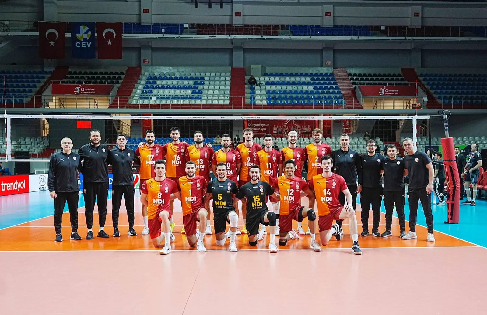 Ziraat Bankkart, Galatasaray HDI Sigorta’yı 3-1 Mağlup Etti