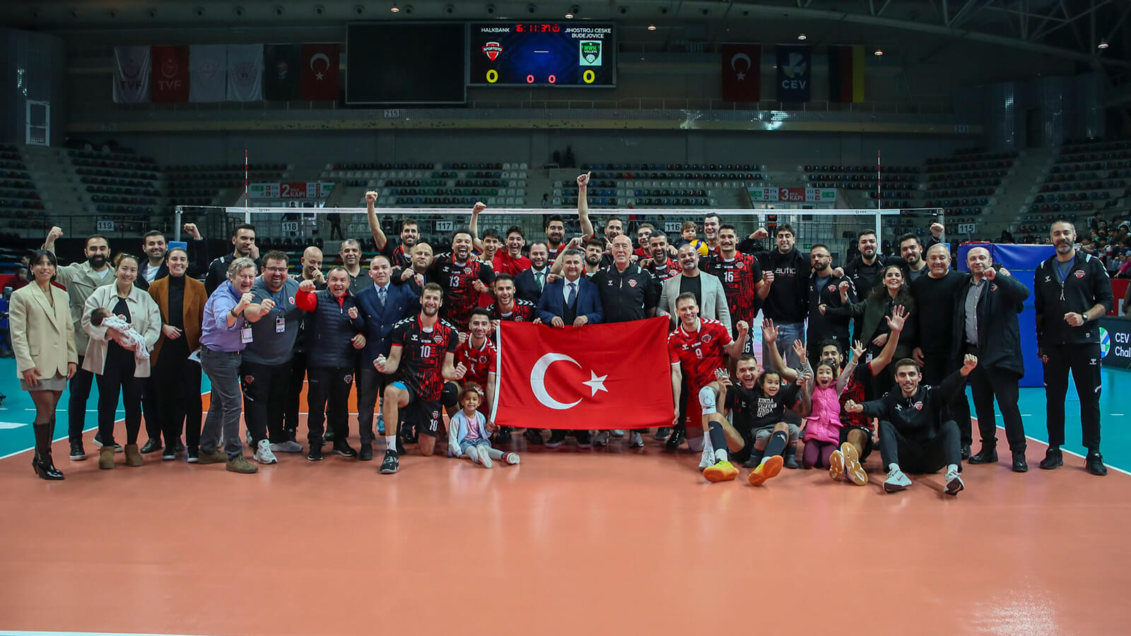 Spor Toto, CEV Challenge Kupası’nda Çeyrek Finale Yükseldi!