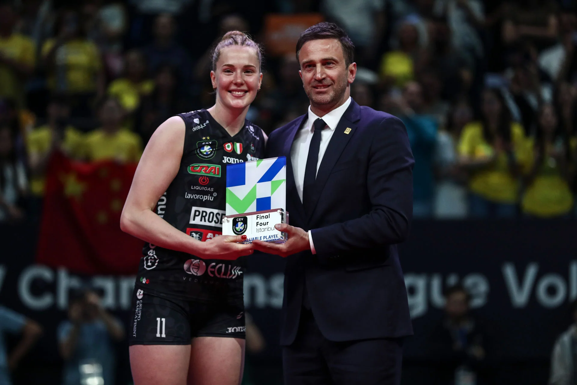 2025 CEV Şampiyonlar Ligi MVP Isabelle Haak