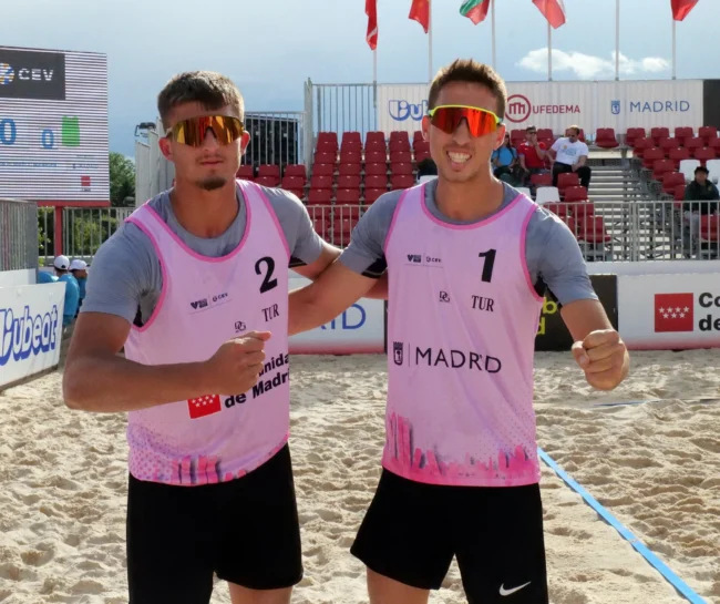 Plaj Voleybolu Milli Takımlarımız Madrid ve Cervia’da Mücadele Etti!
