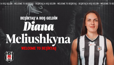 Blokların Kraliçesi Diana Meliushkyna Beşiktaş’ta! Blokların Kraliçesi Diana Meliushkyna Beşiktaş’ta!