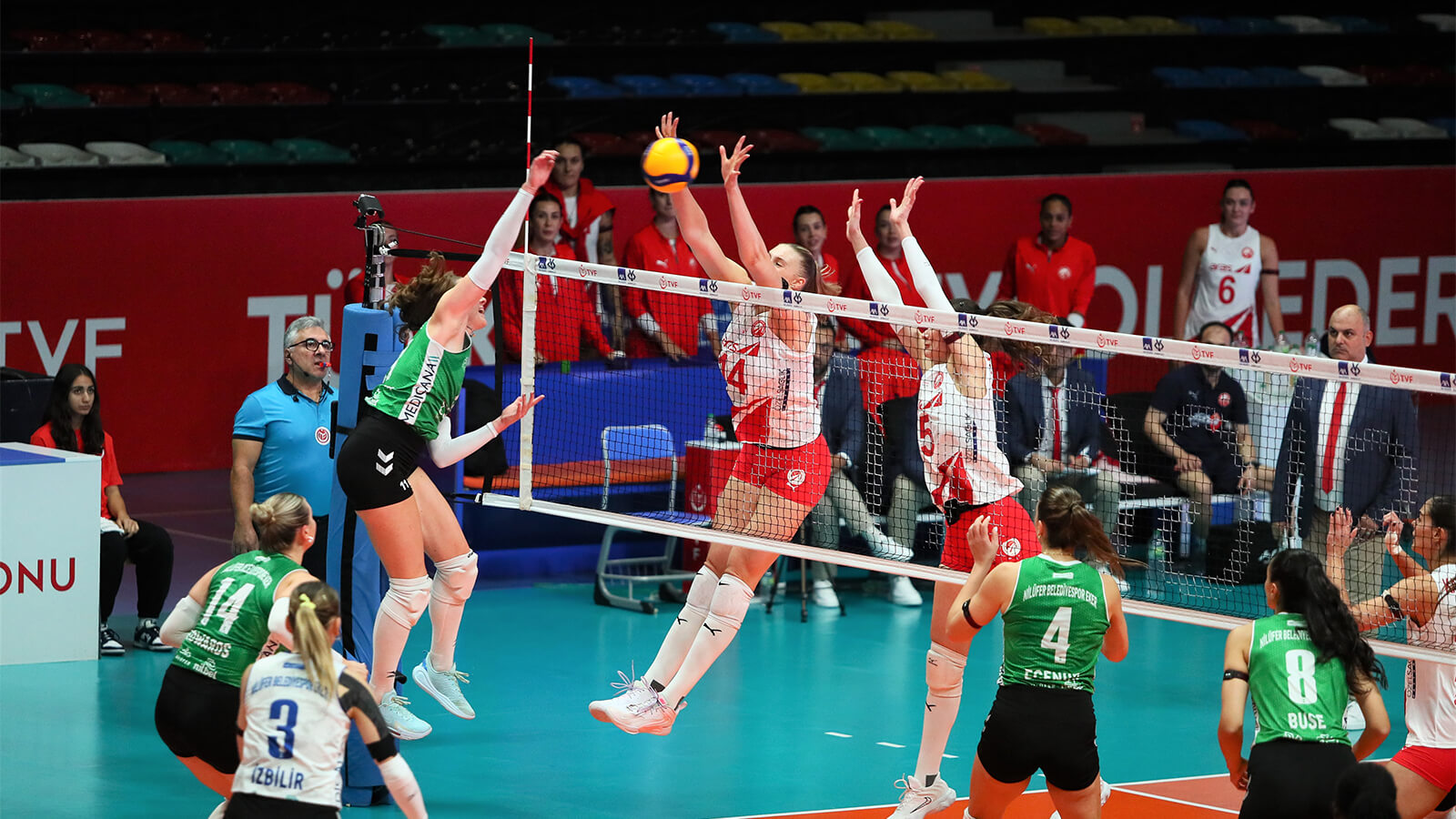 2026 AXA Sigorta Kupa Voley’de Çeyrek Final Heyecanı! Aras Spor, Kuzeyboru ve Göztepe Zirvede