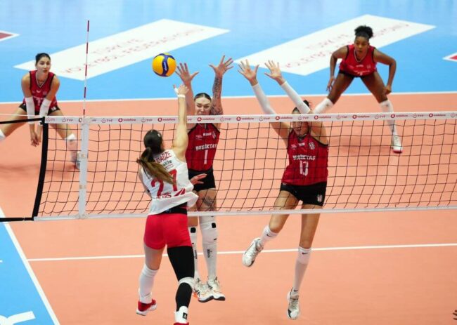 Aras Kargo Sultanlar Ligi’nde Beşiktaş’ı Rahat Geçti